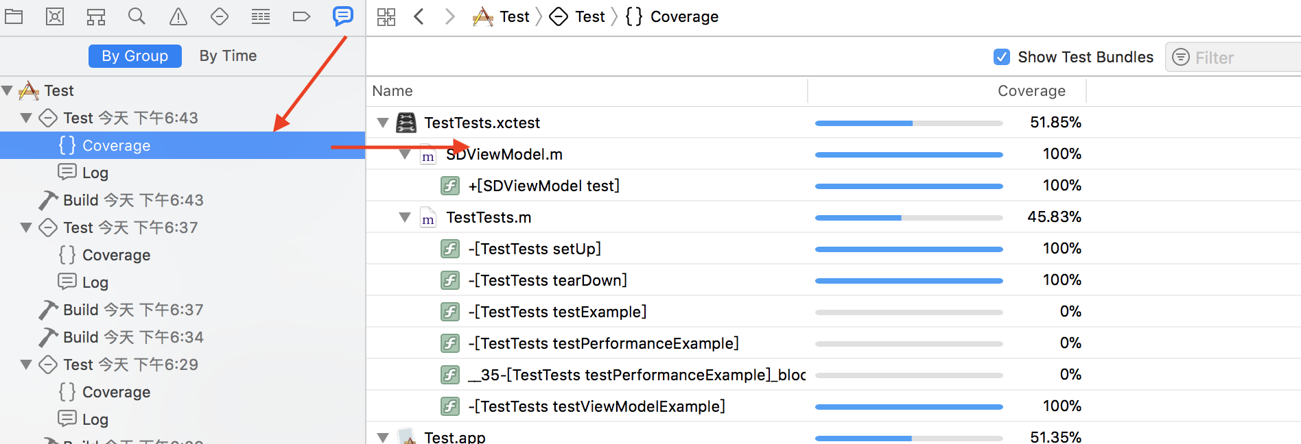 Test Code Coverage